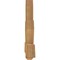 Ekena Millwork Kennewick Rough Sawn Timber Gable Bracket, Western Red Cedar, 48"W x 30"H x 4"D x 6"F, 15/12 Pitch GBW048X30X0406KEN00RWR - alternate 3